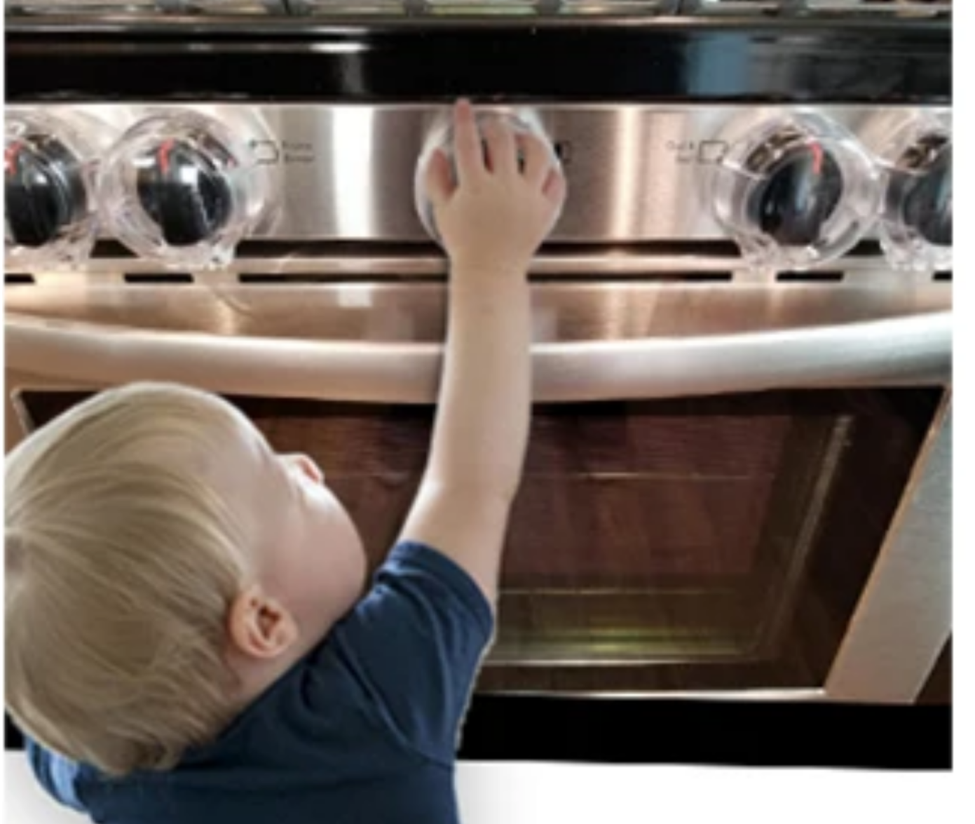 Protetor para botão do Cooktop ou fogão - KIT com 6 peças