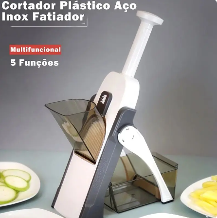 Super Fatiador Multifunções de Alimentos + BRINDE