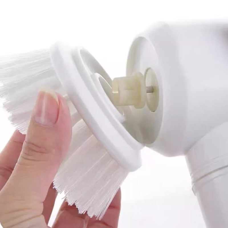 Super Escova Giratória Limpeza 3 em 1 + Brinde Esfregão Mini MOP
