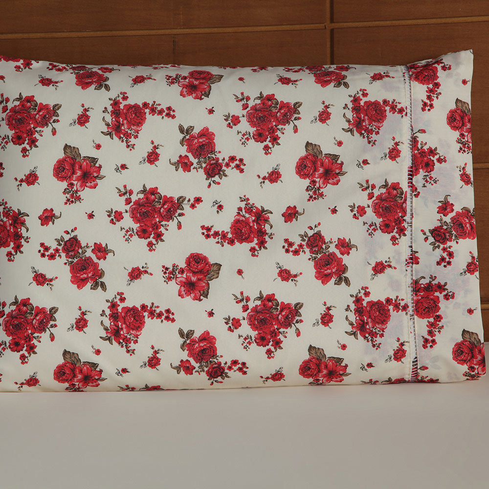Par de Fronhas 70cm x 50cm 2 Peças Esmeralda 100% Algodão Percal 150 Fios