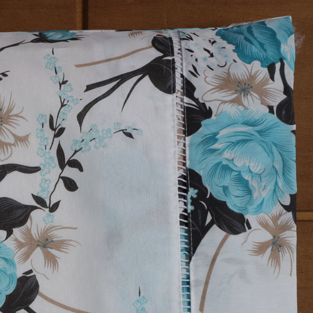 Par de Fronhas 70cm x 50cm 2 Peças Esmeralda 100% Algodão Percal 150 Fios