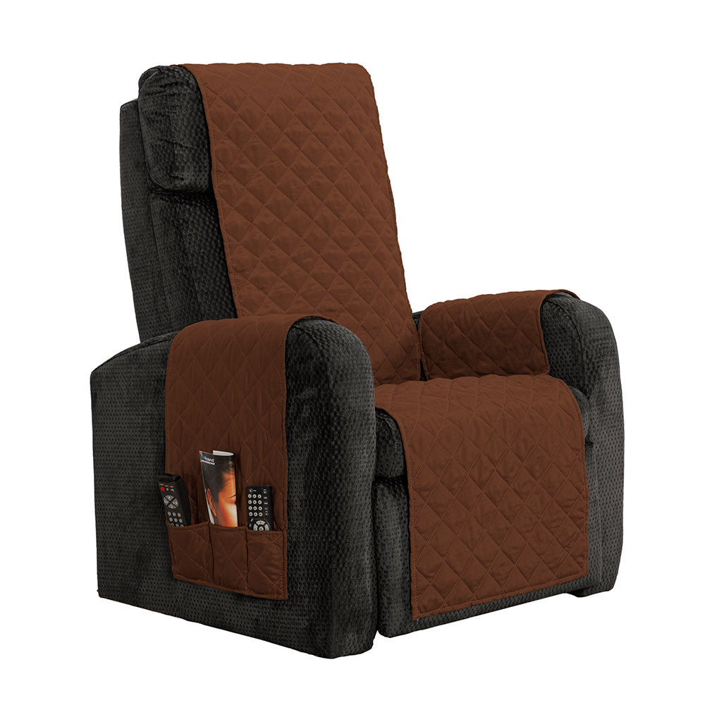 Protetor Para Poltrona Classic 1 Lugar Com Bolsos Face Única