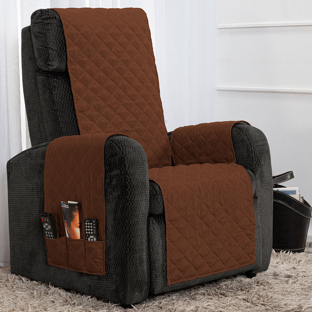Protetor Para Poltrona Classic 1 Lugar Com Bolsos Face Única