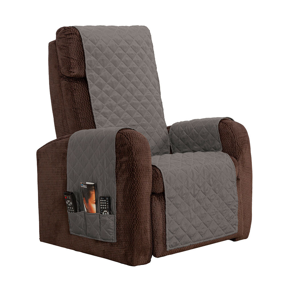 Protetor Para Poltrona Classic 1 Lugar Com Bolsos Face Única
