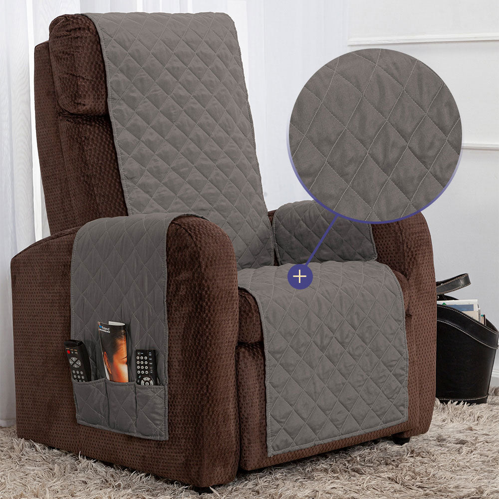 Protetor Para Poltrona Classic 1 Lugar Com Bolsos Face Única