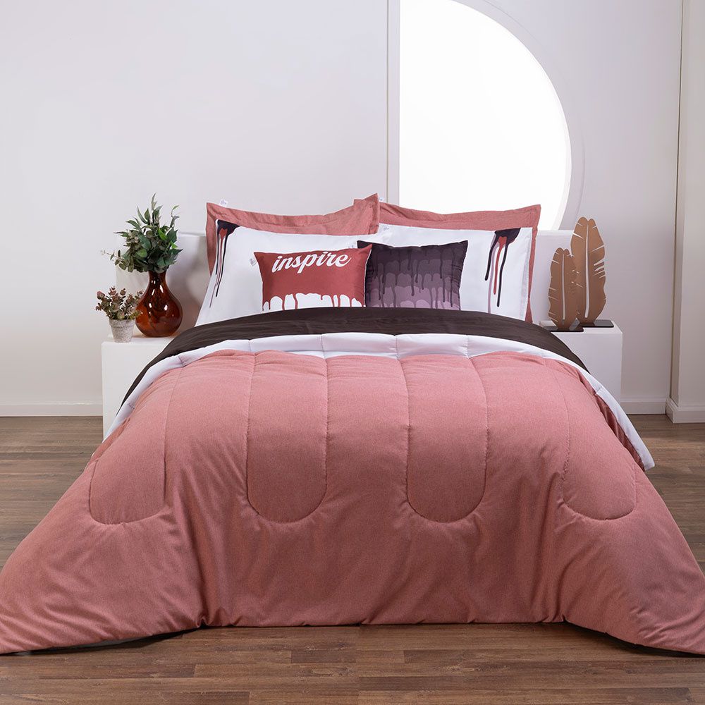 Kit Edredom Linho Colorful Casal Queen