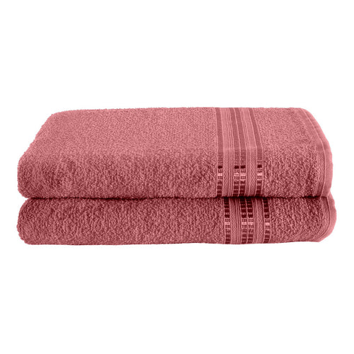 Kit 02 toalhas de banho linea Rosa Pitaia