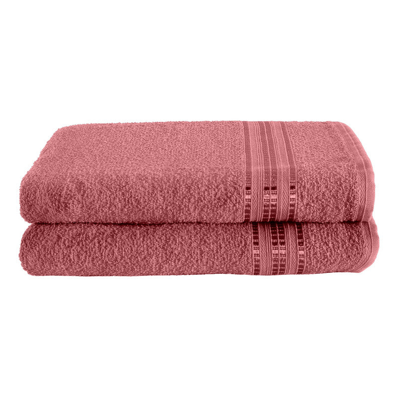 Kit 02 toalhas de banho linea Rosa Pitaia