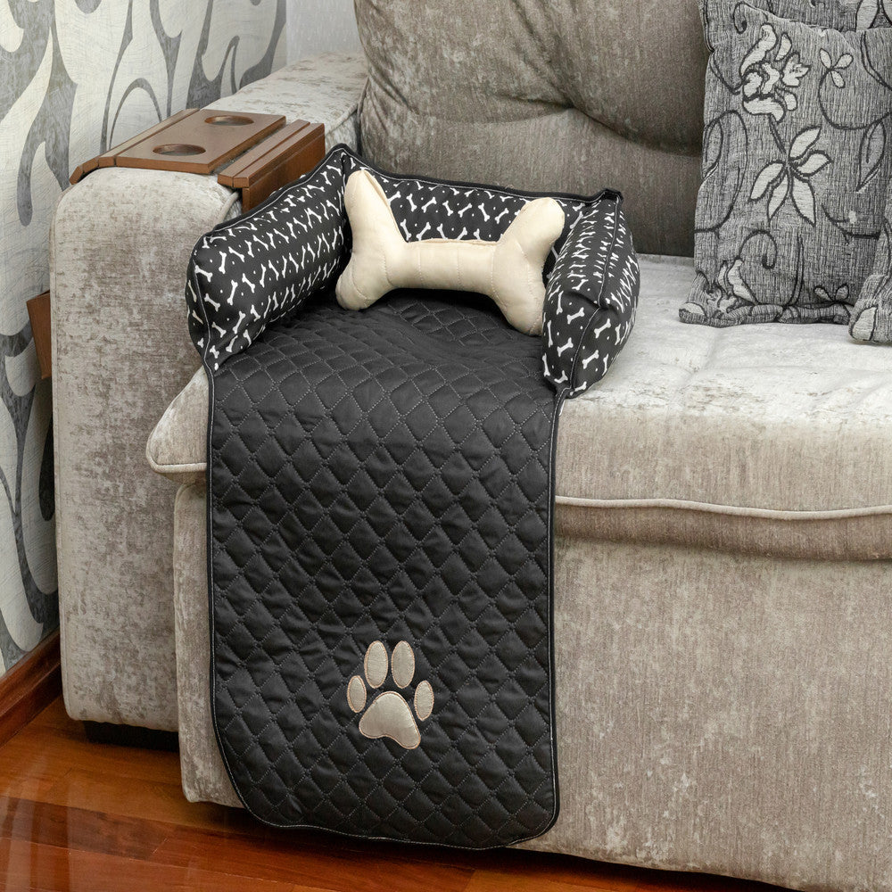 Enxoval Pet 6 pçs Pequeno Preto (CNF1096)