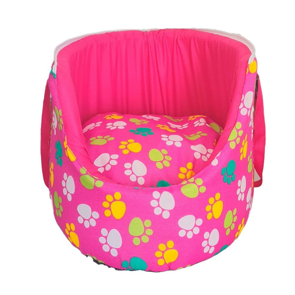 Bolsa Pet Amora 2 em 1 Impermeavel Pop Dog Pink