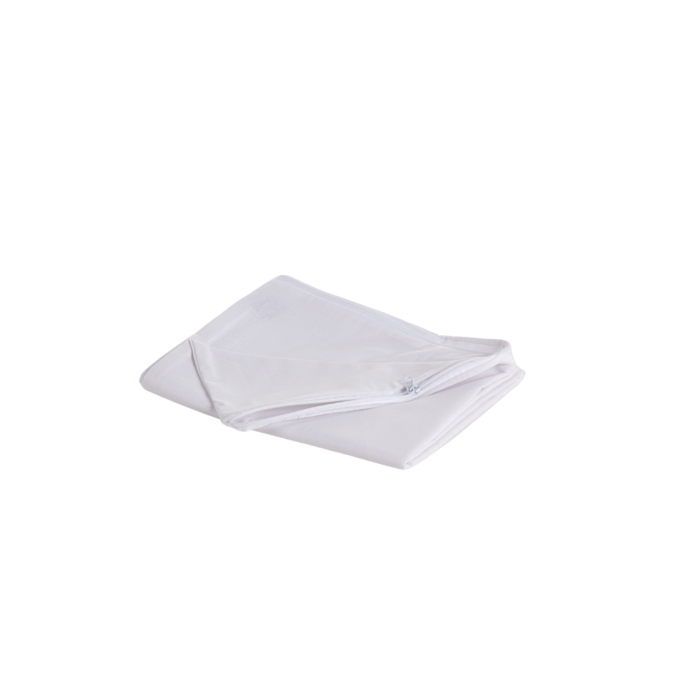 Capa Protetora Impermeável Para Travesseiro 1 Peça 70cm x 50cm 180 Fios 100% A
