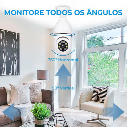 Câmera Giratória Wifi com Sensor de Movimento