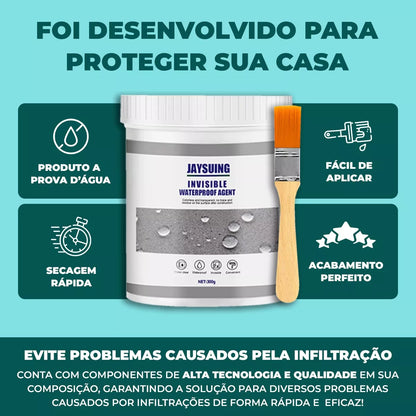 Selante de Isolamento para Vazamentos e Infiltrações + BRINDE Pincel