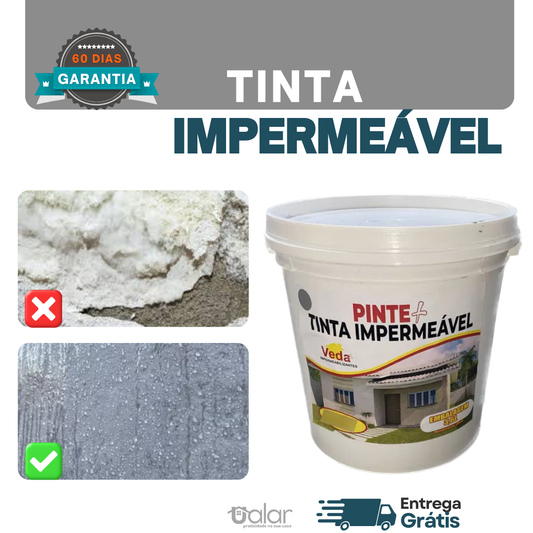 Tinta Impermeável 2 em 1