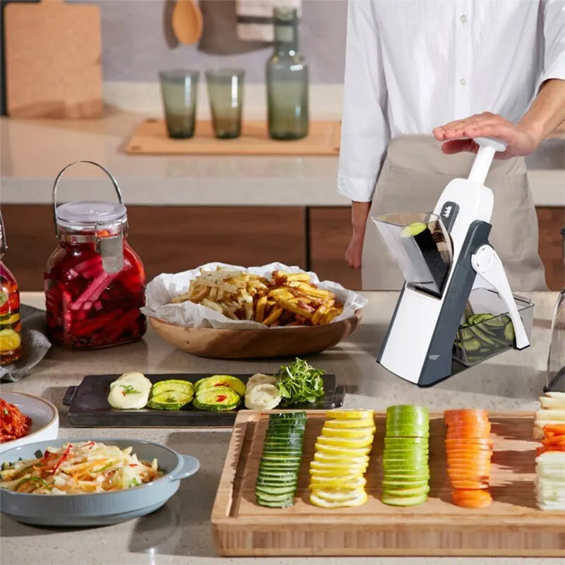 Super Fatiador Multifunções de Alimentos + BRINDE