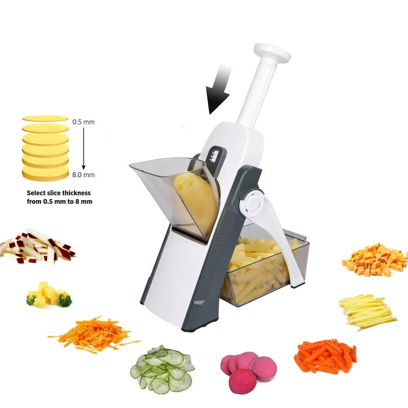 Super Fatiador Multifunções de Alimentos + BRINDE