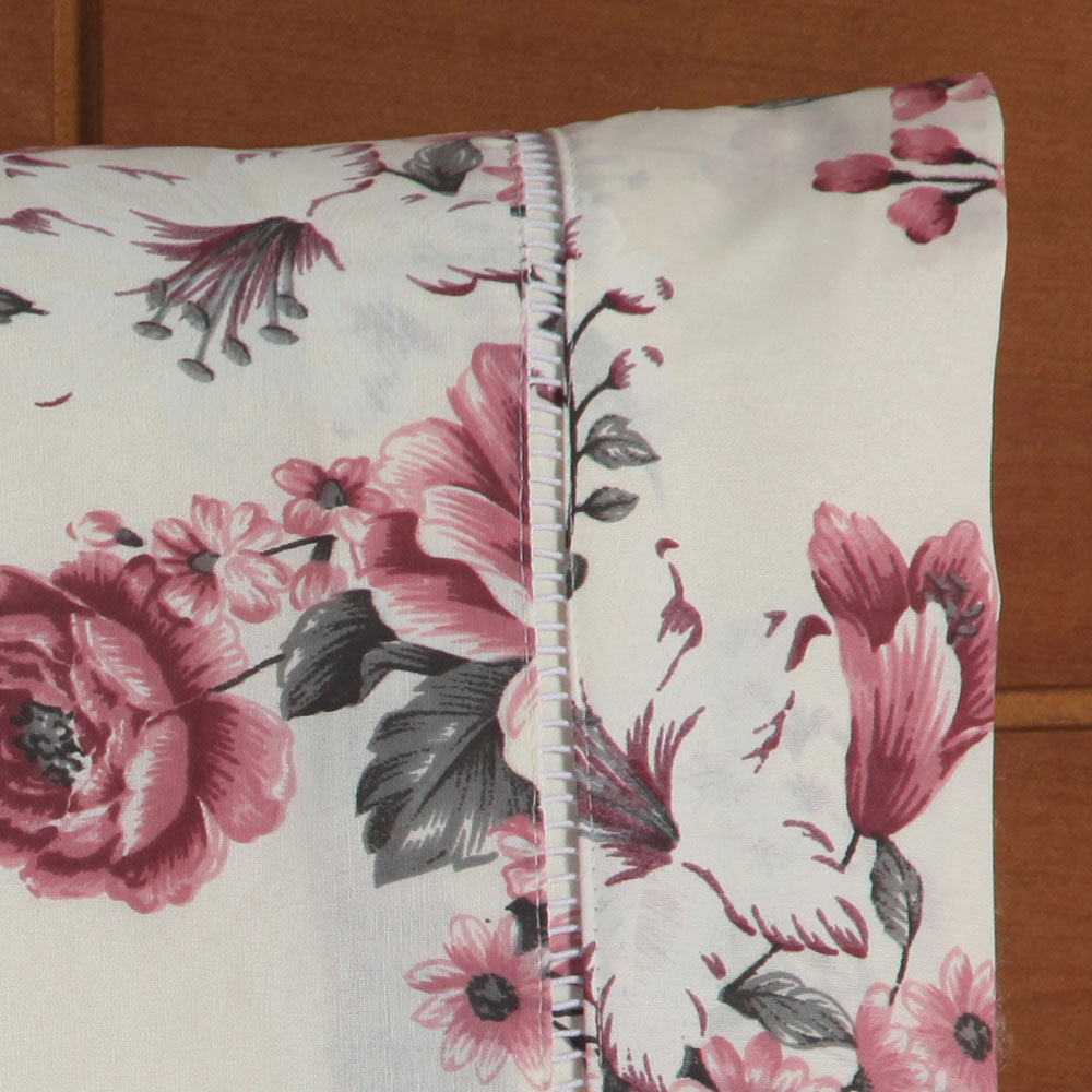 Par de Fronhas 70cm x 50cm 2 Peças Esmeralda 100% Algodão Percal 150 Fios
