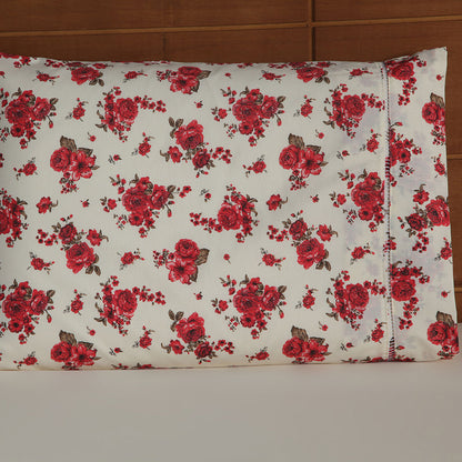 Par de Fronhas 70cm x 50cm 2 Peças Esmeralda 100% Algodão Percal 150 Fios