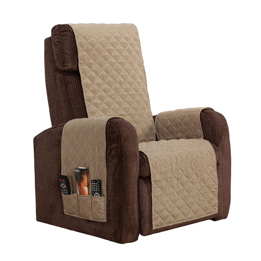 Protetor Para Poltrona Classic 1 Lugar Com Bolsos Face Única