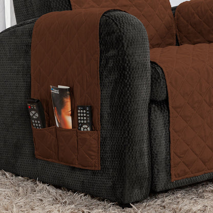 Protetor Para Poltrona Classic 1 Lugar Com Bolsos Face Única