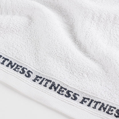 KIT TOALHA FITNESS 6 PEÇAS - Cor:Branco