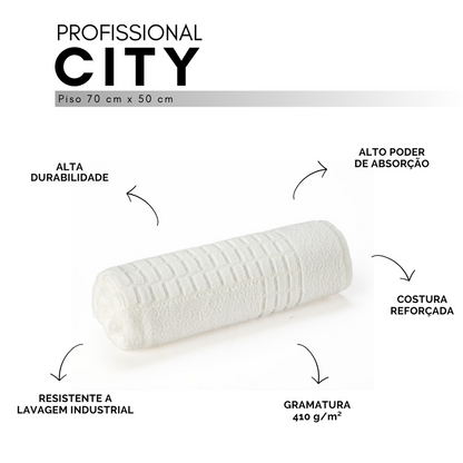 PISO DE CHÃO AVULSO 1 PEÇAS SOFT  - Cor:Branco