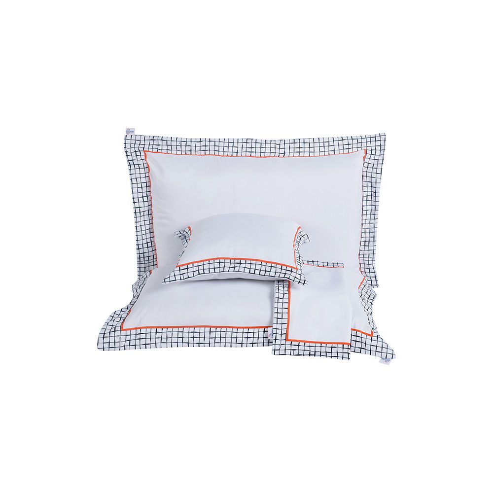 Kit Cobre Leito Dupla Face Casal Padrão Bordado Renove Hipercal 400 Fios