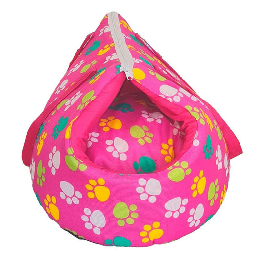 Bolsa Pet Amora 2 em 1 Impermeavel Pop Dog Pink