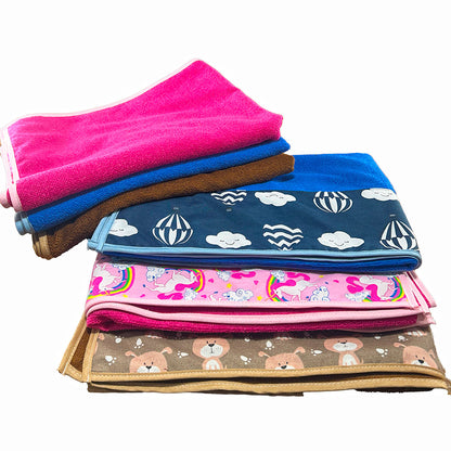 Kit 03 pçs Toalha Splash Pet Pink