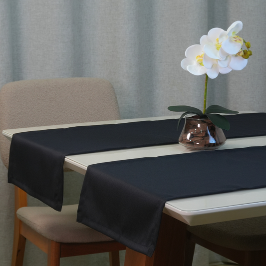 Caminho Trilho de Mesa Basic 1 Peça 1,30m x 40cm 100% Poliéster Tecido Oxford