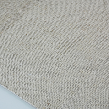 Caminho Trilho de Mesa 1 Peça Decorê 1.30m x 46cm Tecido 75% Juta / 25% Malva